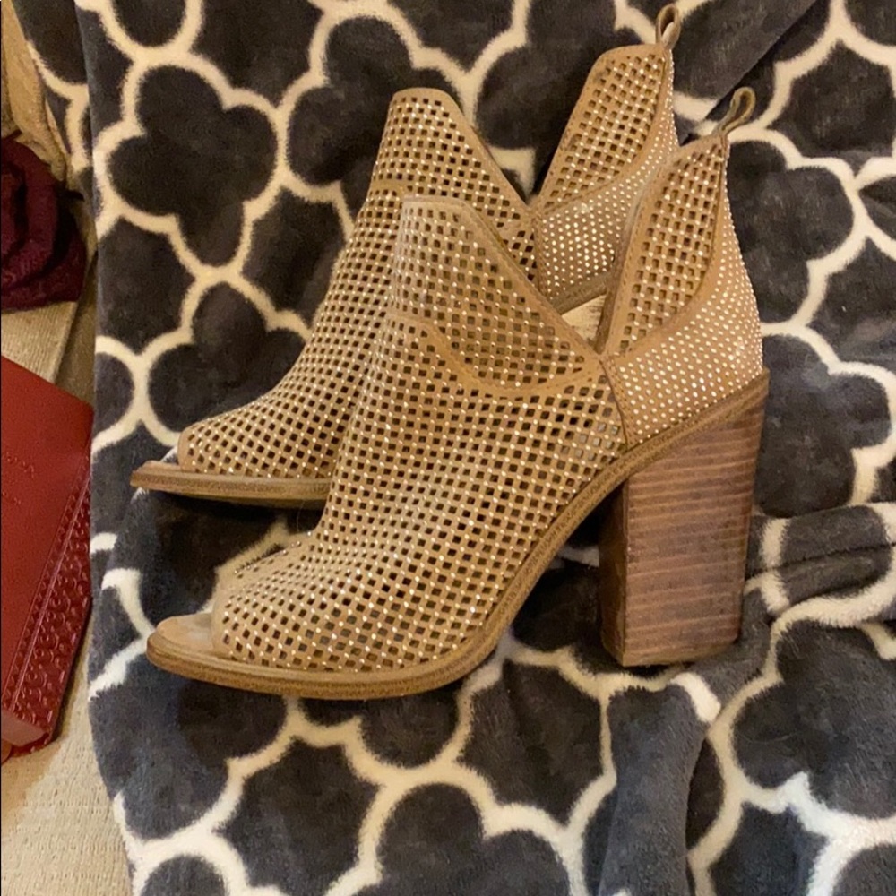 Open Toe Booties - Picture 4 of 4